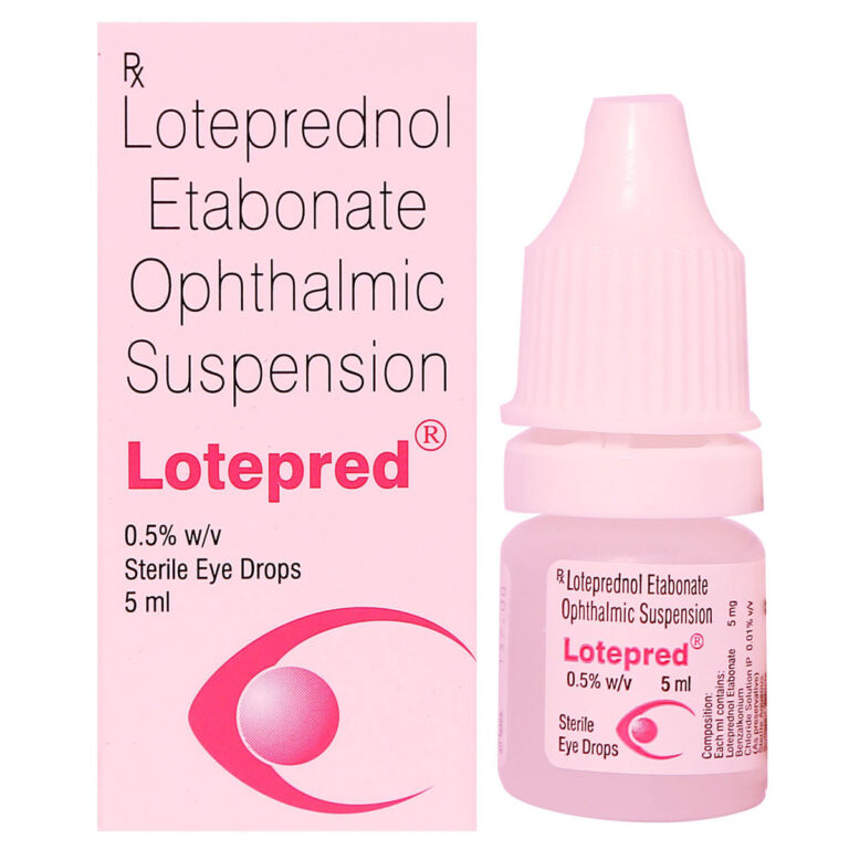 lotepred 5ml Loteprednol etabonate ophthalmic suspension