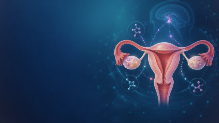 Female reproductive system and hormonal signalling representing hormonal and infertility medicines