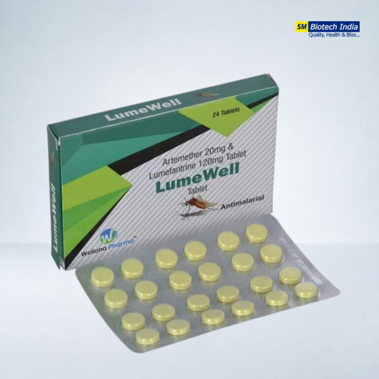 lumewell 20mg Artemether & Lumefantrine Tablet