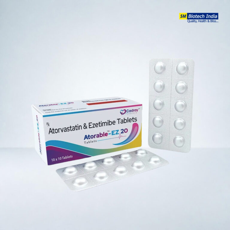 Atorable EZ 20mg Atorvastatin & Ezetimibe Tablet