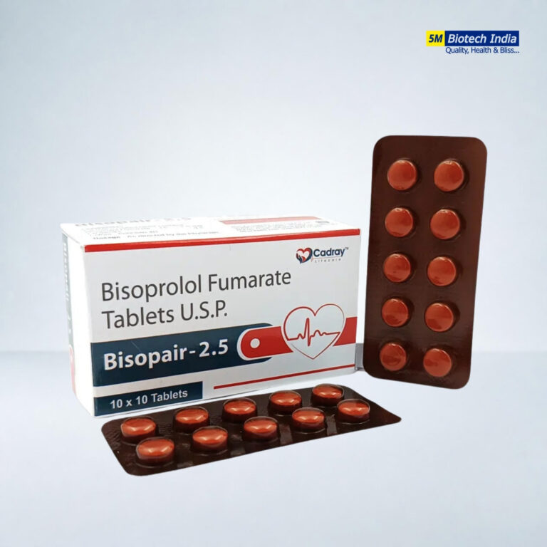 Bisopair 2.5mg Bisoprolol fumarate tablets