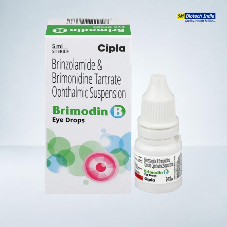 brimodin 5ml eye drops brinzolamide & Brimonidine tartrate ophthalmic suspension