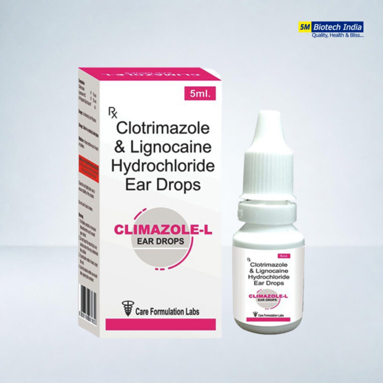 climazole-l 5ml clotrimazole & lignocaine hydrochloride ear drops
