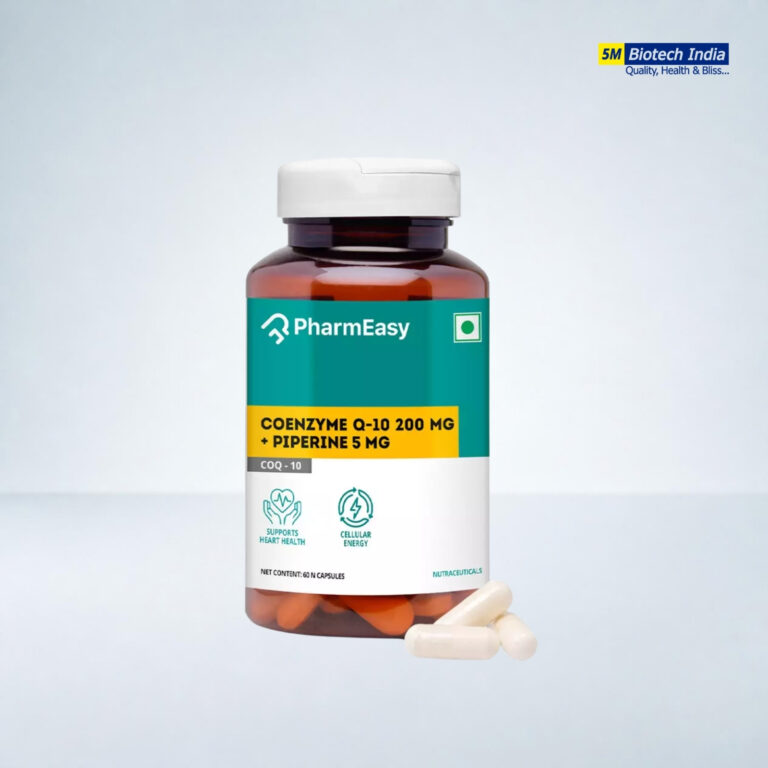 pharmeasy 5mg Co Enzyme Q10-100mg & Piperine 5mg
