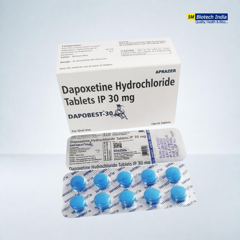 Dapobest-60 Dapoxetine Tablet