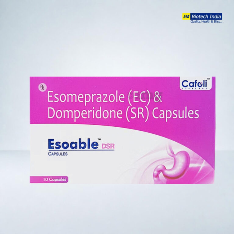 Esoable 40mg Esomeprazole & Domperidone Capsule