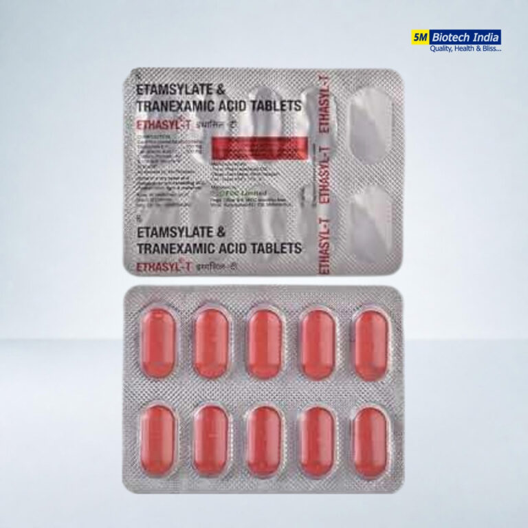 Ethasyl-T Ethamsylate & tranexamic acid Tablets