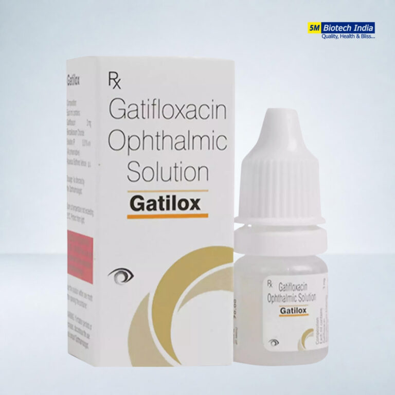 gatilox 5ml Gatifloxacin ophthalmic solution
