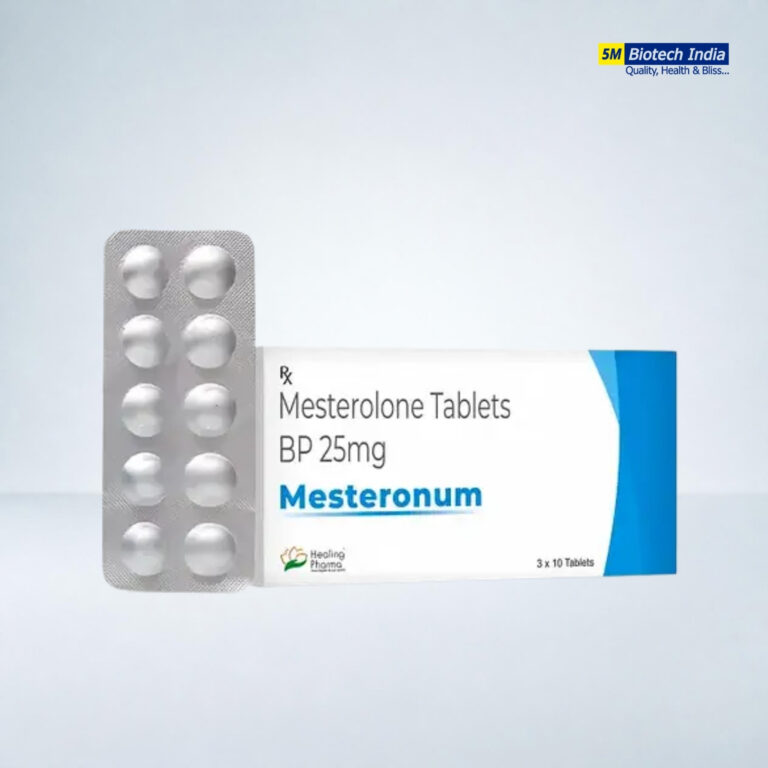 mesteronum 25mg mesterolone tablets