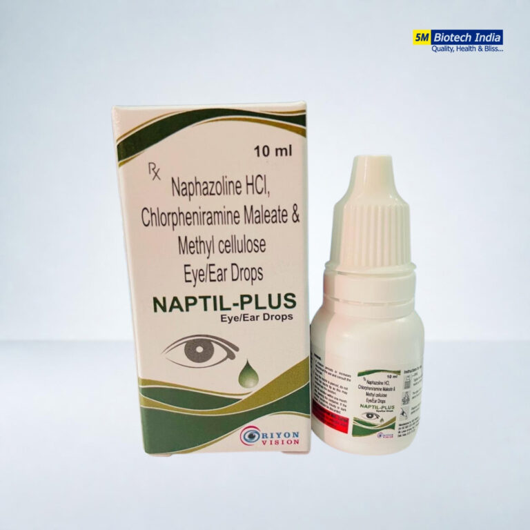 naptil-plus Naphazoline HCL, Chlorpheniramine Maleate & Methylcellulose Eye-Ear Drops