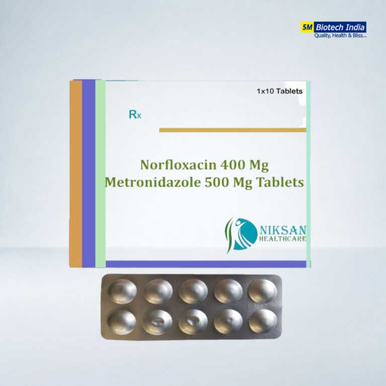Norfloxacin 400mg Metronidazole Tablets