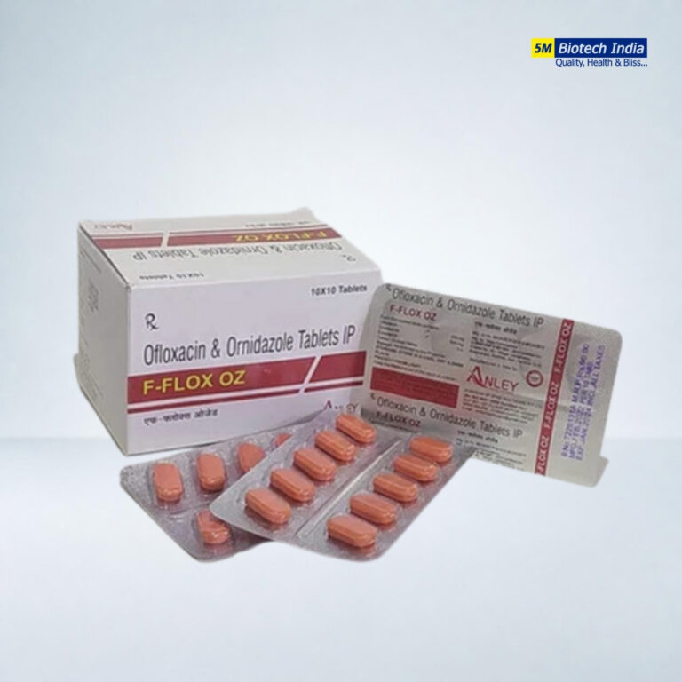 f-flox ox Ofloxacin & Ornidazole Table