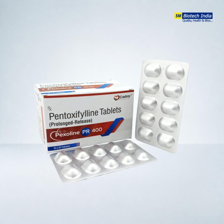 Pexoline PR 400mg Pentoxipylline Tablet