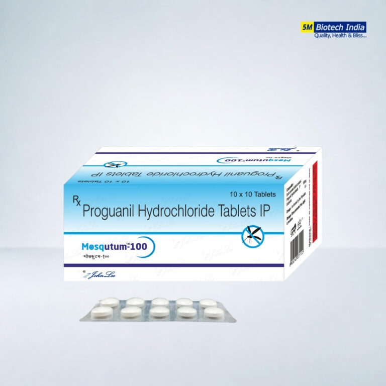 Mosqutum 100mg Proguanil Hydrochloride Tablet