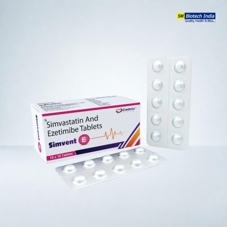 Simvent E 10mg Simvastatin & Ezetimibe Tablet