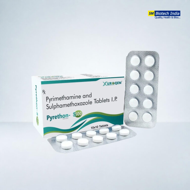 Pyrethon 500mg Pyrimethamine & Sulphamethoxazole tablets