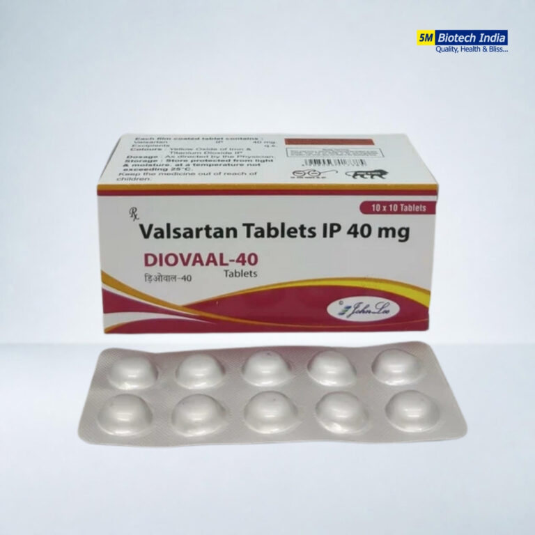 diovaal 40mg Valsartan Tablet