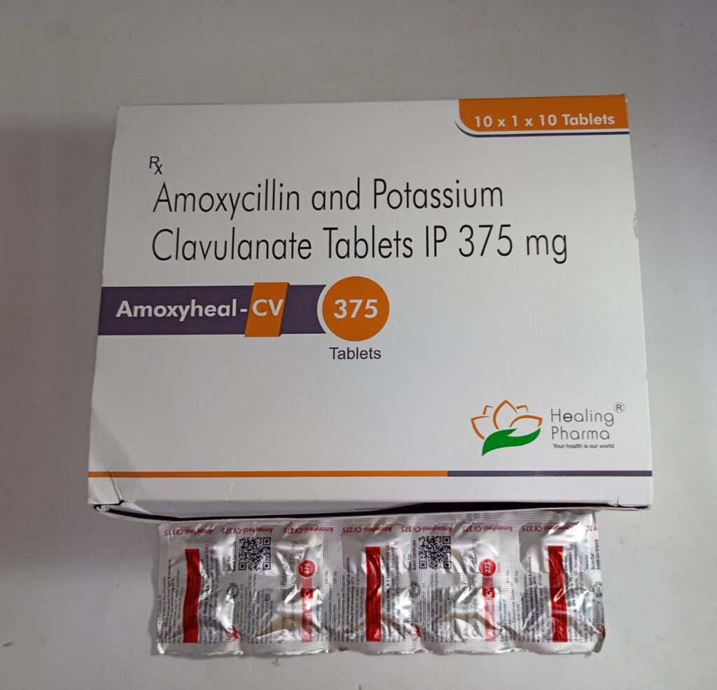Amoxyheal CV 375 mg Tablet