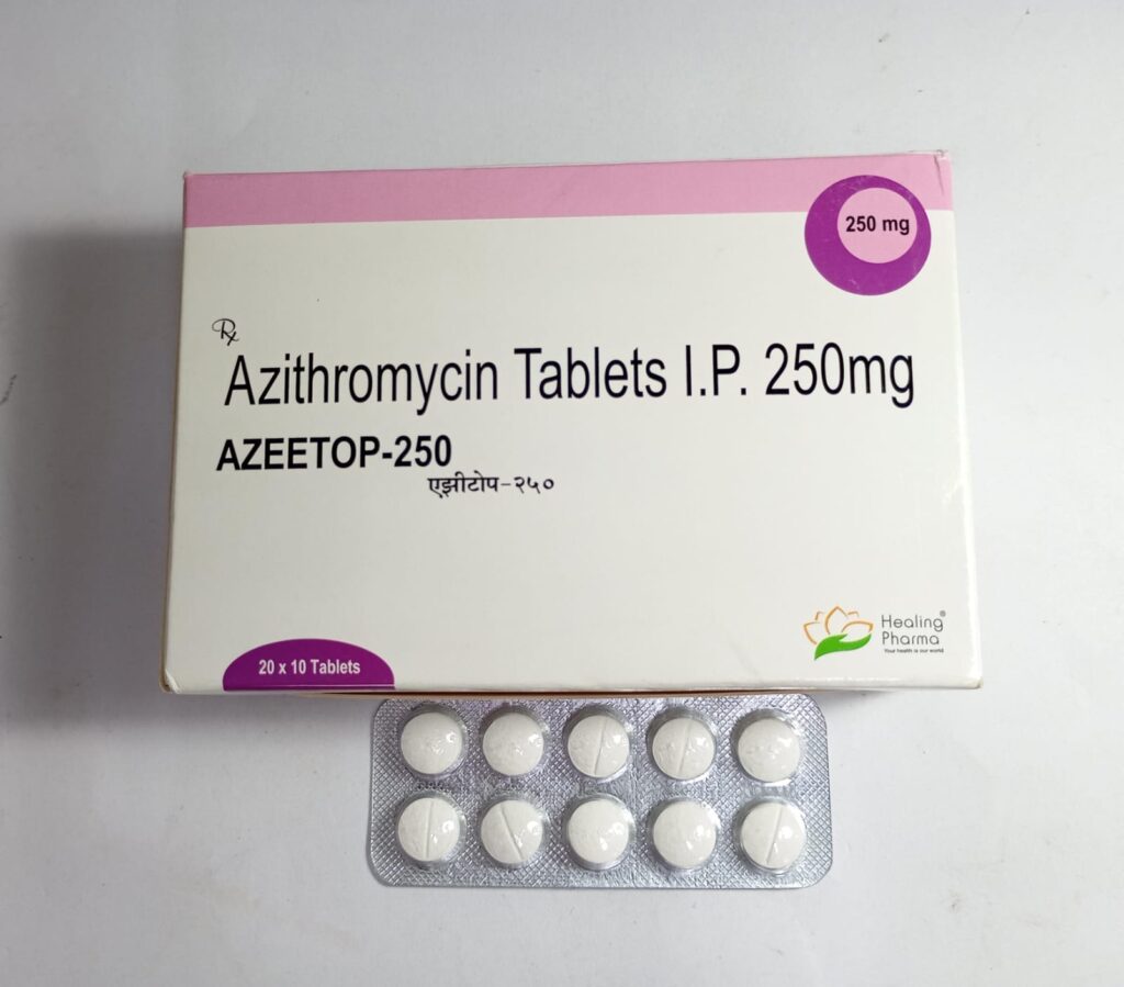 Azeetop 250 mg Tablet