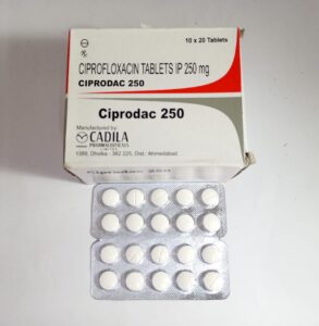 Ciprodac 250 mg Tablet