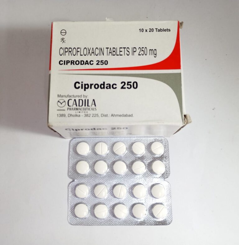 Ciprodac 250 mg Tablet