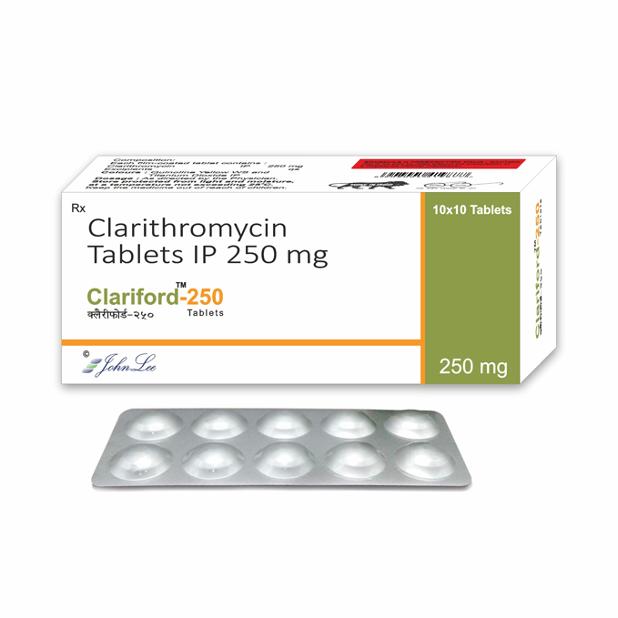 Clariford 250 mg Tablet